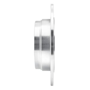 Acura CL Brake Rotor (1) - Rear Right - R1 Concepts - Drilled & Slotted - Silver - `01-`03